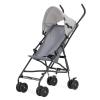 imageDream On Me Aero Travel Lightweight Umbrella Stroller Easy to Fold and Carry Travel Stroller Adjustable and Removable CanopyGray