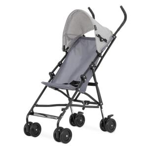 imageDream On Me Aero Travel Lightweight Umbrella Stroller Easy to Fold and Carry Travel Stroller Adjustable and Removable CanopyGray