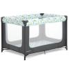 imageDream On Me Zodiak Portable Playard in Black Lightweight Packable and Easy Setup Baby Playard Breathable Mesh Sides and Soft Fabric  Comes with a Removable Padded MatGreyGreen