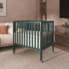 imageDream On Me Jett NonFull Size Folding Convertible Crib Lightweight Portable Crib Three Adjustable Mattress Height Settings Easy to Fold Travel Crib 15 Mattress Pad IncludedOlive