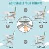 imageDream On Me Munch N Go Booster Seat for Dining Table Lightweight Compact Fold Travel Booster Seat 3in1 Convertible Four Level Height Adjustment and Easy Tray RemovalMint