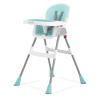 imageDream On Me Portable 2in1 Tabletalk High Chair in Pink Three Adjustable Height Settings Lightweight Portable High Chair Easy To Clean and Removable TrayAqua