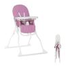 imageDream On Me Snack and Stow Baby High Chair in Mauve  Easy to Fold and Store Portable Travel Chair With Removable and Three Position Adjustable TrayMauve