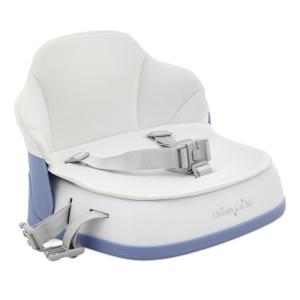 imageDream On Me Cozy Pod Booster Seat with Removable Cover in Black Booster Seat for Kitchen Chair Includes a 3Point Safety Harness with 2 Belts for Safety Foldable ampamp Easy to CarryWhite
