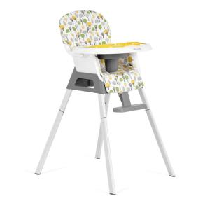 imageDream On Me Curio Sit N Seek 3 in 1 Convertible Baby High Chair in Solid Grey Removable and Adjustable Tray Portable High Chair Adjustable Legs Detachable Footrest ampamp 5 Point Safety HarnessLime
