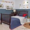 imageDream On Me Casco 3in1 Mini Convertible Baby Crib ampamp Changer with Storage in White Pinewood GreenGuard Gold ampamp JPMA 1 Mattress Pad 3 Mattress Heights Converts to Mini Day ampamp TwinSize BedEspresso
