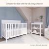 imageDream On Me Avery 5in1 Convertible FullSize Baby Crib in White GreenGuard Gold ampamp JPMA 3 Mattress Heights Converts to Toddler Day ampamp FullSize Bed Create a Safe and BabyFriendly Nursery