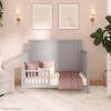 imageDream On Me Dillian 5in1 Convertible Crib Chocolate Chip JPMA ampamp Greenguard Gold Certified Converts from Baby Crib to A Toddler Bed ampamp FullSize BedPebble Grey
