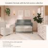 imageDream On Me Dillian 5in1 Convertible Crib Chocolate Chip JPMA ampamp Greenguard Gold Certified Converts from Baby Crib to A Toddler Bed ampamp FullSize BedSeagrass