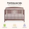 imageDream On Me Odelle 5in1 Convertible FullSize Baby Crib in Almond Butter GreenGuard Gold ampamp JPMA Converts to Toddler Day ampamp FullSize Bed Sustainable Pinewood 3 Mattress HeightsBaltic Amber