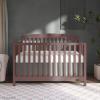 imageDream On Me Odelle 5in1 Convertible FullSize Baby Crib in Almond Butter GreenGuard Gold ampamp JPMA Converts to Toddler Day ampamp FullSize Bed Sustainable Pinewood 3 Mattress HeightsBaltic Amber