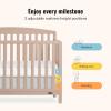 imageDream On Me Odelle 5in1 Convertible FullSize Baby Crib in Almond Butter GreenGuard Gold ampamp JPMA Converts to Toddler Day ampamp FullSize Bed Sustainable Pinewood 3 Mattress HeightsAlmond Butter