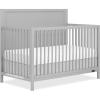 imageDream On Me Dillian 5in1 Convertible Crib Chocolate Chip JPMA ampamp Greenguard Gold Certified Converts from Baby Crib to A Toddler Bed ampamp FullSize BedPebble Grey