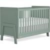 imageDream On Me Fisher Price Iris 5in1 Convertible Crib in Meadow Green Greenguard Gold ampamp JPMA Certified Converts from Baby Crib to Day Bed FullSize Bed and Toddler BedMeadow Green