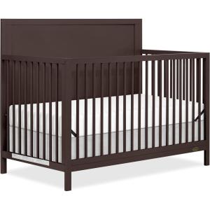 imageDream On Me Dillian 5in1 Convertible Crib Chocolate Chip JPMA ampamp Greenguard Gold Certified Converts from Baby Crib to A Toddler Bed ampamp FullSize BedChocolate Chip