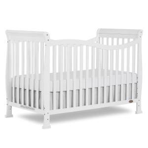 imageDream On Me Violet 7In1 Convertible Life Style Crib In White Greenguard Gold Certified 4 Mattress Height Settings Made Of Sustainable New Zealand PinewoodWhite