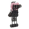 image:imageDream On Me Twin Venture Umbrella Stroller in Red Multi Backrest Positions Adjustable amp Removable Canopy Double Stroller 360Swivel Wheels with LocksPink