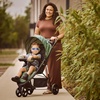 image:imageEvolur Breeze Stroller in Grey Adjustable Backrest amp Canopy Compact Fold Lightweight BabyToddler Stroller with Storage BasketGreen