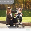 image:imageEvolur Cruise Rider Stroller with Canopy Lightweight Umbrella Stroller with Compact Fold Easy to Carry Travel Stroller  CognacKoala Gray