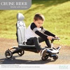 image:imageEvolur Cruise Rider Stroller with Canopy Lightweight Umbrella Stroller with Compact Fold Easy to Carry Travel Stroller  CognacKoala Gray