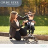 image:imageEvolur Cruise Rider Stroller with Canopy Lightweight Umbrella Stroller with Compact Fold Easy to Carry Travel Stroller  CognacNoir Black
