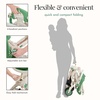 image:imageEvolur Velo Rider Higher View Lightweight Compact Stroller for Toddlers Travel Stroller with 4 Position Adjustable Headrest Foldable Stroller for Airplane Adjustable Push Handle CavierBlanc Vert