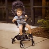 image:imageEvolur Velo Rider Higher View Lightweight Compact Stroller for Toddlers Travel Stroller with 4 Position Adjustable Headrest Foldable Stroller for Airplane Adjustable Push Handle CavierCavier