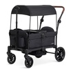 image:imageEvolur Trailblazer Foldable Wagon Stroller for 2 Kids with Canopy BlackBlack