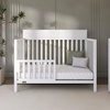 image:imageDream On Me Ivy 5in1 Convertible FullSize Baby Crib in Almond Butter GreenGuard Gold amp JPMA Certified 3 Mattress Heights Converts to Toddler Day amp FullSize Bed Safe amp Stylish NurseryWhite