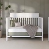 image:imageDream On Me Ivy 5in1 Convertible FullSize Baby Crib in Almond Butter GreenGuard Gold amp JPMA Certified 3 Mattress Heights Converts to Toddler Day amp FullSize Bed Safe amp Stylish NurseryWhite