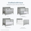 image:imageDream On Me Ivy 5in1 Convertible FullSize Baby Crib in Almond Butter GreenGuard Gold amp JPMA Certified 3 Mattress Heights Converts to Toddler Day amp FullSize Bed Safe amp Stylish NurserySeagrass