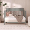 image:imageDream On Me Ivy 5in1 Convertible FullSize Baby Crib in Almond Butter GreenGuard Gold amp JPMA Certified 3 Mattress Heights Converts to Toddler Day amp FullSize Bed Safe amp Stylish NurserySeagrass