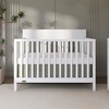 image:imageDream On Me Ivy 5in1 Convertible FullSize Baby Crib in Almond Butter GreenGuard Gold amp JPMA Certified 3 Mattress Heights Converts to Toddler Day amp FullSize Bed Safe amp Stylish NurseryWhite