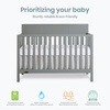 image:imageDream On Me Ivy 5in1 Convertible FullSize Baby Crib in Almond Butter GreenGuard Gold amp JPMA Certified 3 Mattress Heights Converts to Toddler Day amp FullSize Bed Safe amp Stylish NurserySeagrass