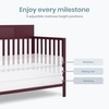 image:imageDream On Me Ivy 5in1 Convertible FullSize Baby Crib in Almond Butter GreenGuard Gold amp JPMA Certified 3 Mattress Heights Converts to Toddler Day amp FullSize Bed Safe amp Stylish NurseryAuburn