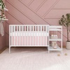 image:imageDream On Me Synergy 3in1 Convertible Crib with Changing Table WhiteWhite