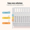 image:imageDream On Me Synergy 3in1 Convertible Crib with Changing Table WhiteWhite