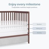 image:imageDream On Me Synergy Wave 5in1 Convertible Crib GREENGUARD Gold SeagrassBaltic Amber