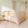 image:imageDream On Me Synergy Wave 5in1 Convertible Crib GREENGUARD Gold SeagrassBarnwood Natural