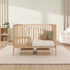 image:imageDream On Me Synergy Wave 5in1 Convertible Crib GREENGUARD Gold SeagrassBarnwood Natural
