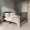 image:imageDream On Me Synergy Wave 5in1 Convertible Crib GREENGUARD Gold SeagrassBlack