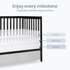 image:imageDream On Me Synergy Wave 5in1 Convertible Crib GREENGUARD Gold SeagrassBlack