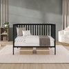 image:imageDream On Me Synergy Wave 5in1 Convertible Crib GREENGUARD Gold SeagrassBlack