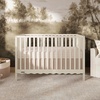 image:imageDream On Me Synergy Wave 5in1 Convertible Crib GREENGUARD Gold SeagrassCannoli Cream