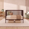 image:imageDream On Me Synergy Wave 5in1 Convertible Crib GREENGUARD Gold SeagrassEspresso