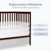 image:imageDream On Me Synergy Wave 5in1 Convertible Crib GREENGUARD Gold SeagrassEspresso