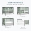 image:imageDream On Me Synergy Wave 5in1 Convertible Crib GREENGUARD Gold SeagrassMeadow Green