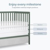 image:imageDream On Me Synergy Wave 5in1 Convertible Crib GREENGUARD Gold SeagrassMeadow Green
