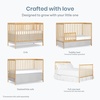 image:imageDream On Me Synergy Wave 5in1 Convertible Crib GREENGUARD Gold SeagrassNatural