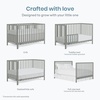 image:imageDream On Me Synergy Wave 5in1 Convertible Crib GREENGUARD Gold SeagrassSeagrass